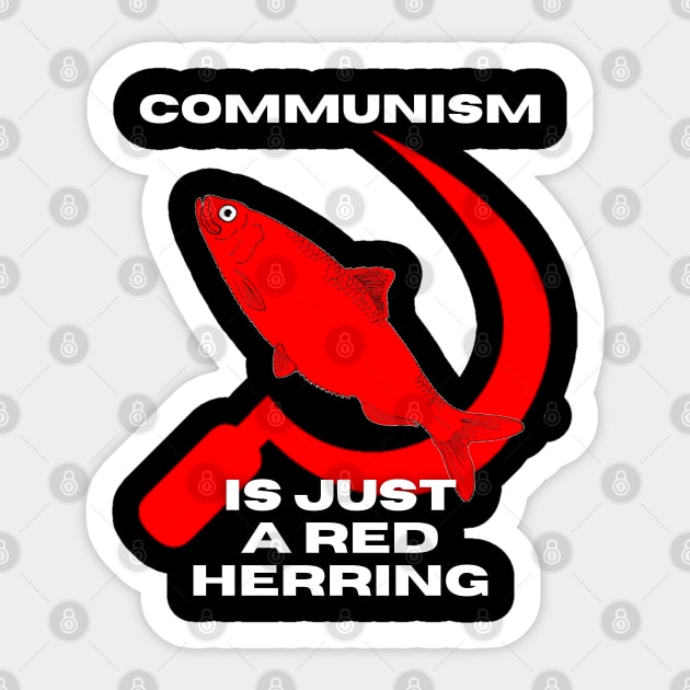 Red red herring txt Sticker by Star Trek Sucks?